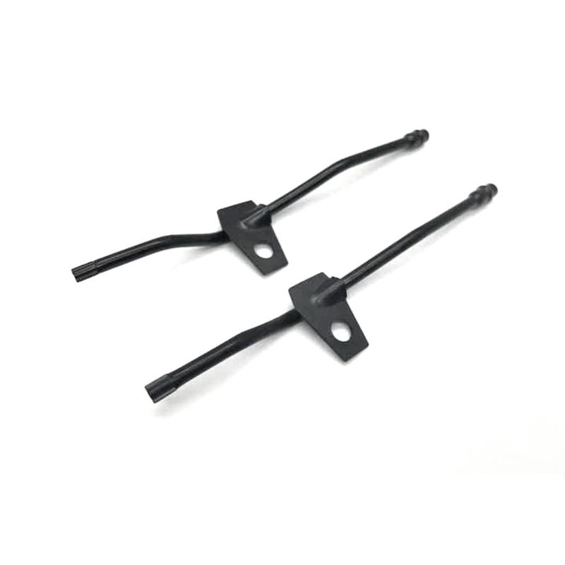 Black Windscreen Washer Jets PAIR for HOLDEN TORANA SL SR SLR500 SS LH LX UC