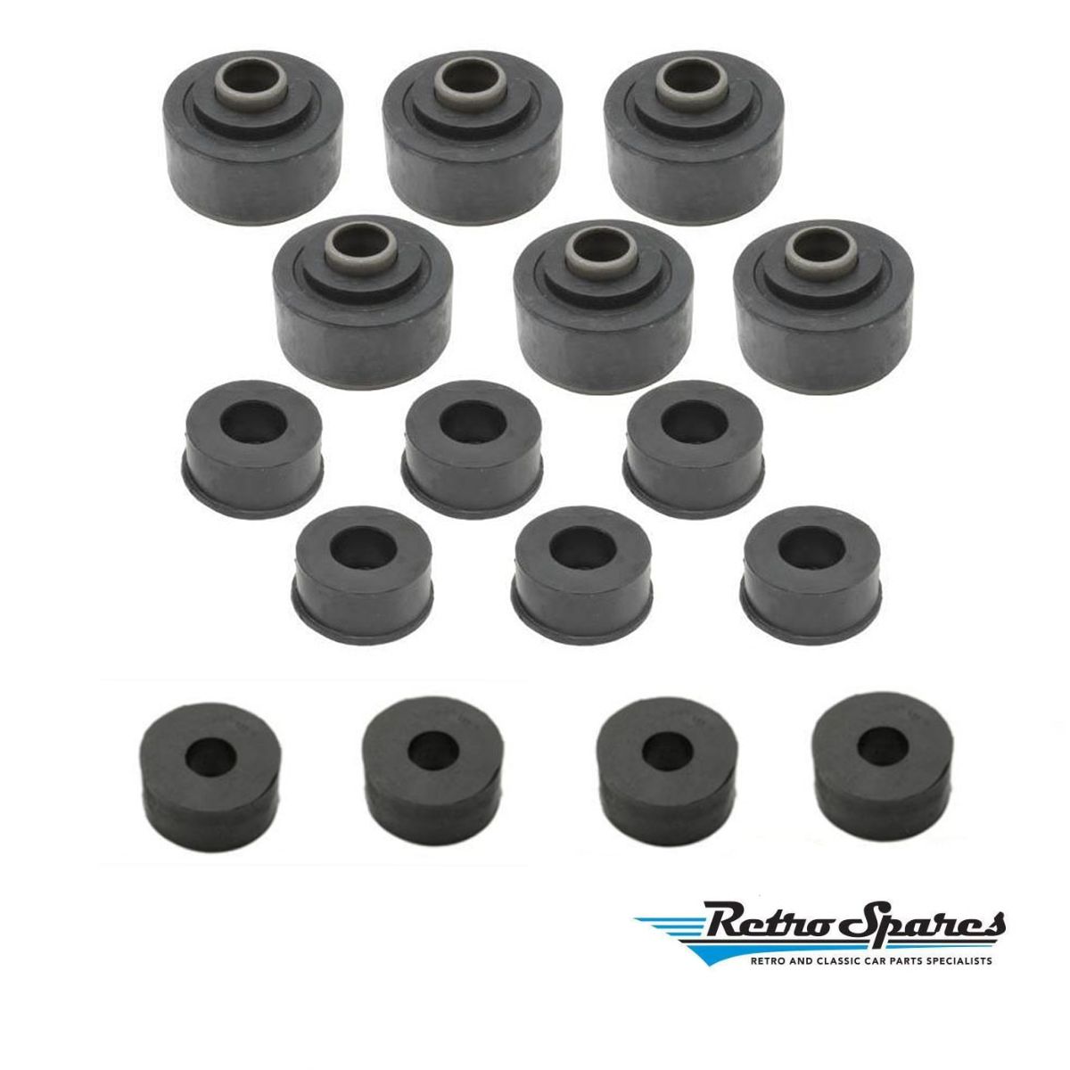 Body Mounting Rubbers Kit for HOLDEN HQ HJ HX HZ WB 1 TONNER