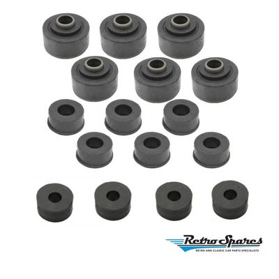 Body Mounting Rubbers Kit for HOLDEN HQ HJ HX HZ WB 1 TONNER