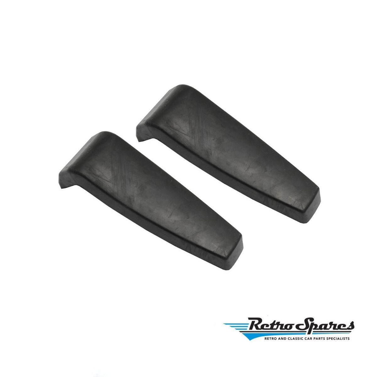 Front Bumper Overrider Rubbers Pair for FORD XA