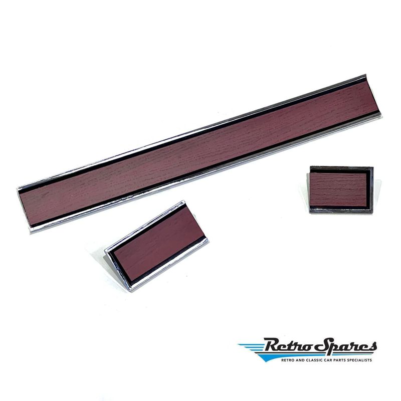 Glovebox Woodgrain Mould 3pc Kit for FORD XW XY GT FALCON GS FAIRMONT