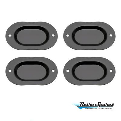 Floor Pan Blanking Plates 4 Piece Kit for FORD XR XT XW XY XA XB XC ZA ZB ZC ZD