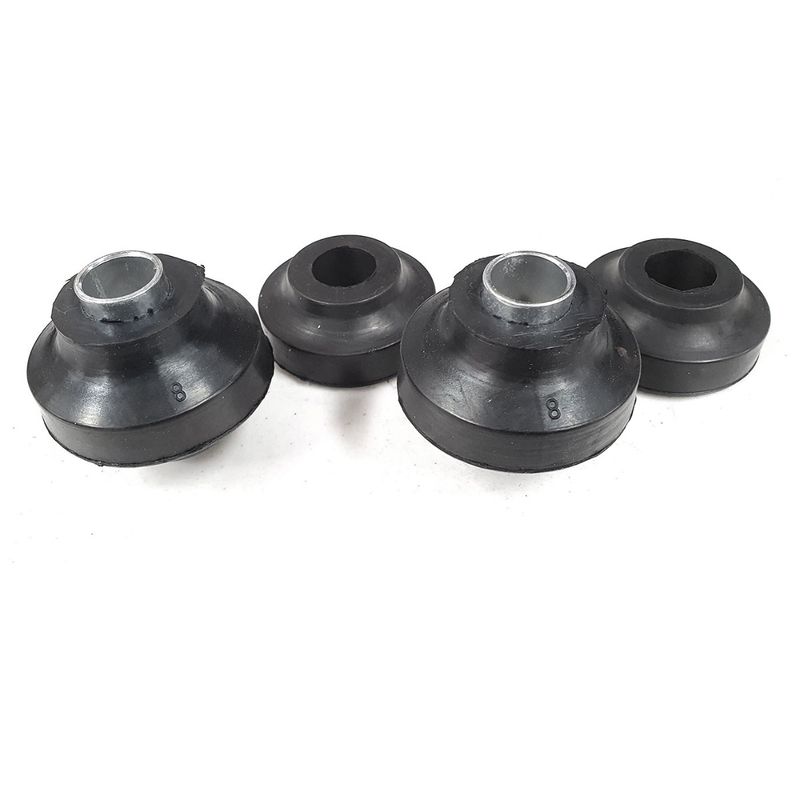 Castor Rod Rubber Bushes Kit with Crush Tubes for FORD FALCON XR XT XW XY GT GS