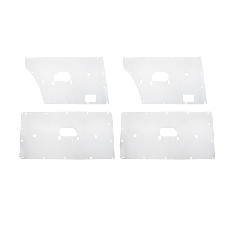 Plastic Door Backing Trim Gasket Insulator Cover Set for FORD XR XT XW XY