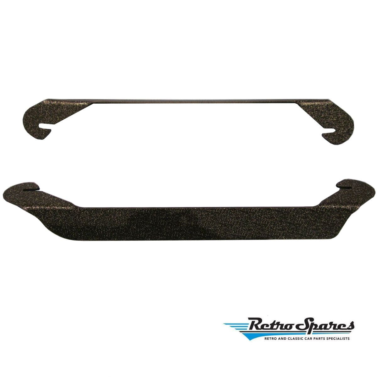 Black Carpet 'B' Pillar Edge Covers Pair for FORD XA XB