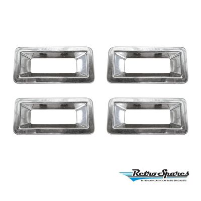 Lock Inner Surrounds Set of 4 for HOLDEN COMMODORE VB VC VH VK VL CALAIS