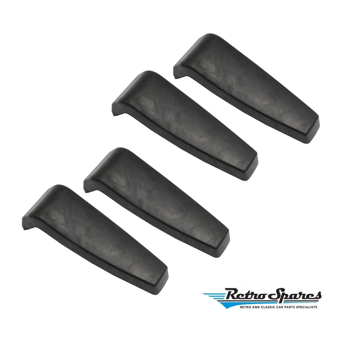 Front & Rear Bumper Bar Overrider Insert Rubber Faces Set for FORD XR XT XW XY ZA ZB ZC ZD
