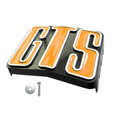 GTS Grille Badge Emblem Ornament Insert with Hardware for HOLDEN HJ MONARO HX