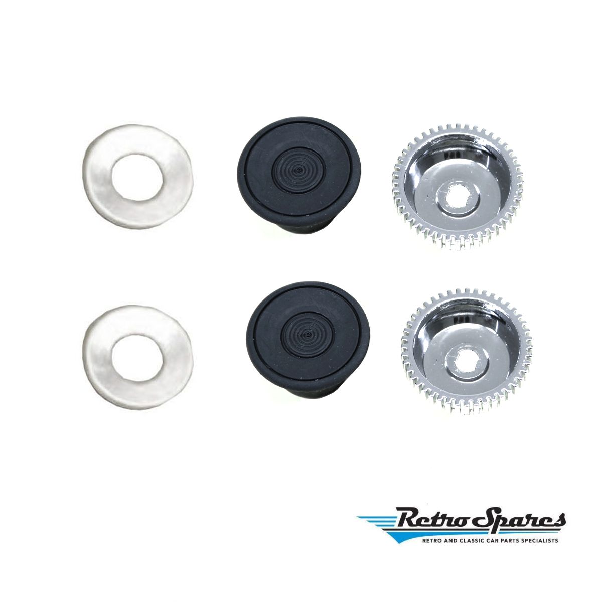 Radio Knob Set for FORD XW XY GT GS SUPER FRINGE ZC ZD FAIRLANE FALCON FAIRMONT