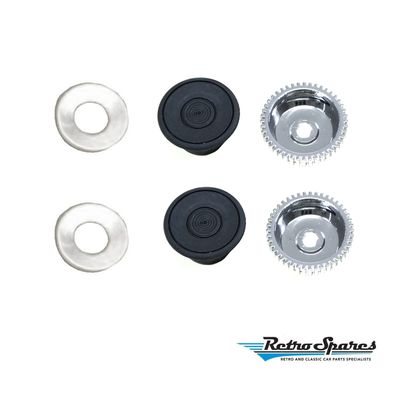 Radio Knob Set for FORD XW XY GT GS SUPER FRINGE ZC ZD FAIRLANE FALCON FAIRMONT