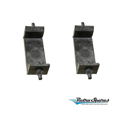 Upper Radiator Mount Bracket Rubbers Pair for FORD FALCON XW XY GT GS ZC ZD V8 351