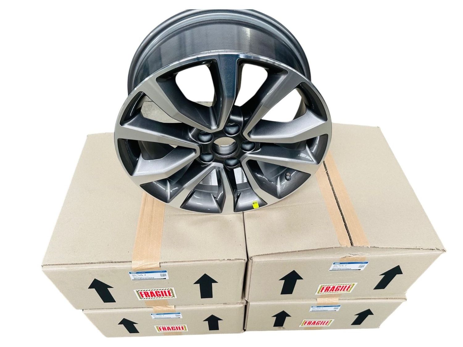 Genuine Alloy Front & Rear Wheels 4pce for FORD FGX XR8 Territory w/o Cap Genuine Alloy Front & Rear Wheels 4pce for FORD FGX XR8 Territory w/o Cap