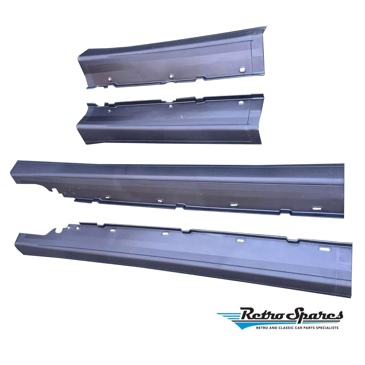 Lower Door Moulds 4 Piece Set for HOLDEN VL CALAIS