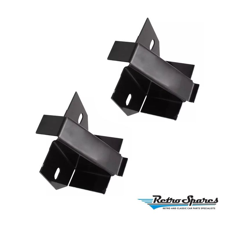 Rear Bumper Bar Rust Repair Section Support Brackets Pair for FORD XA XB XC FALCON FAIRMONT ZF ZG ZH FAIRLANE