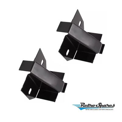 Rear Bumper Bar Rust Repair Section Support Brackets Pair for FORD XA XB XC FALCON FAIRMONT ZF ZG ZH FAIRLANE