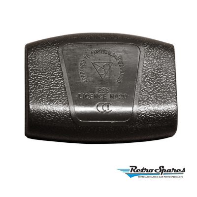 Black Seat Belt Adjuster Cap Cover for FORD FALCON FAIRMONT GT GS XY