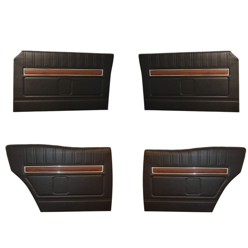 Front & Rear Door Trim Panels for FORD XY GT SEDAN - MANUAL WINDOWS - EXCHANGE PROGRAM