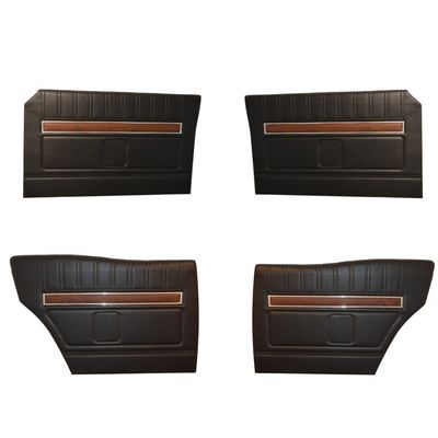 Front & Rear Door Trim Panels for FORD XY GT SEDAN - MANUAL WINDOWS - EXCHANGE PROGRAM