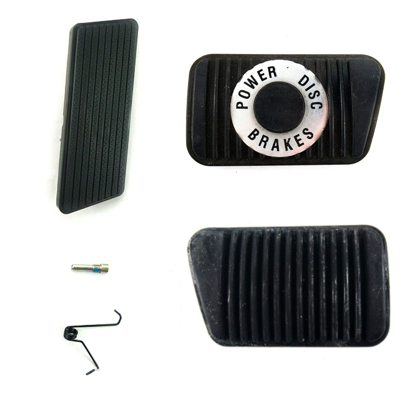 Accelerator, Clutch & Brake Pedal Pad Kit for FORD XA XB XC XD XE XR XT XW GT HO