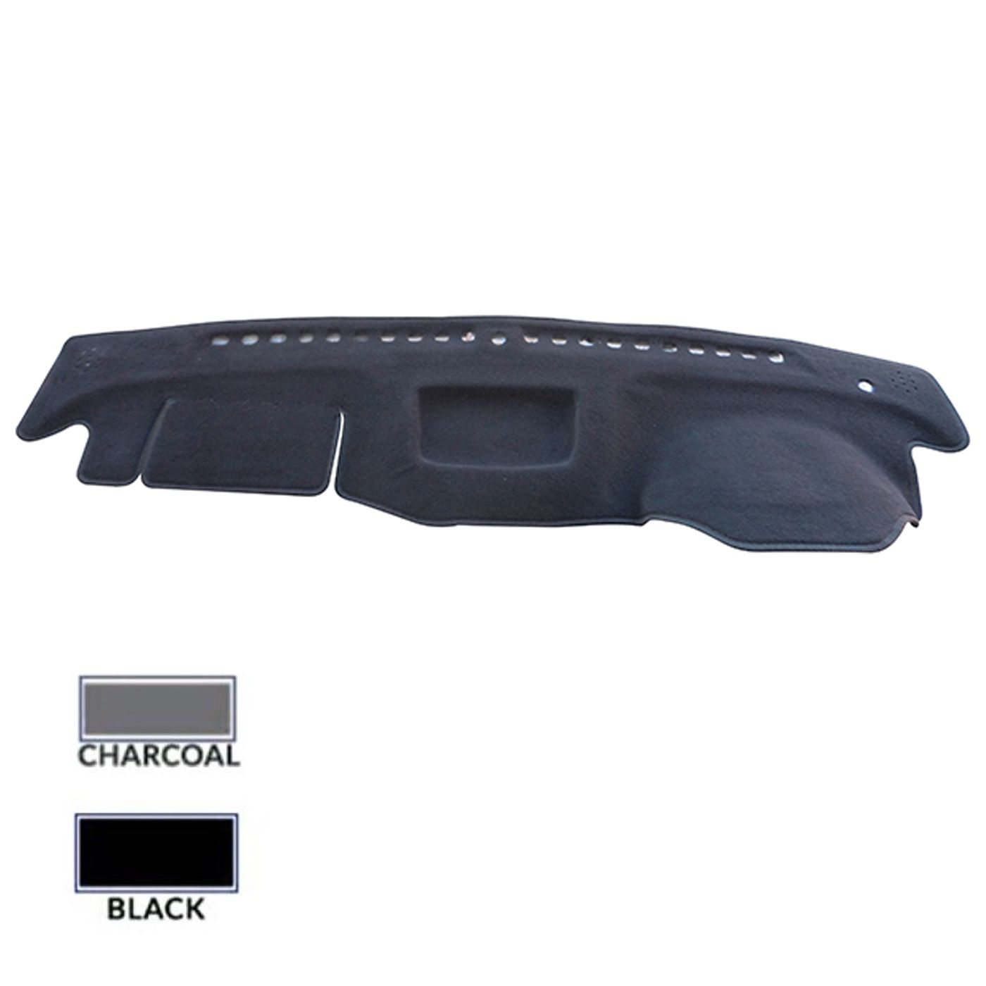 DASH MAT FOR HOLDEN COLORADO RG MY13/MY14/MY15/MY16 SINGLE CAB CHASSIS 2012 - 2016 (WITH COIN TRAY ON DASH)