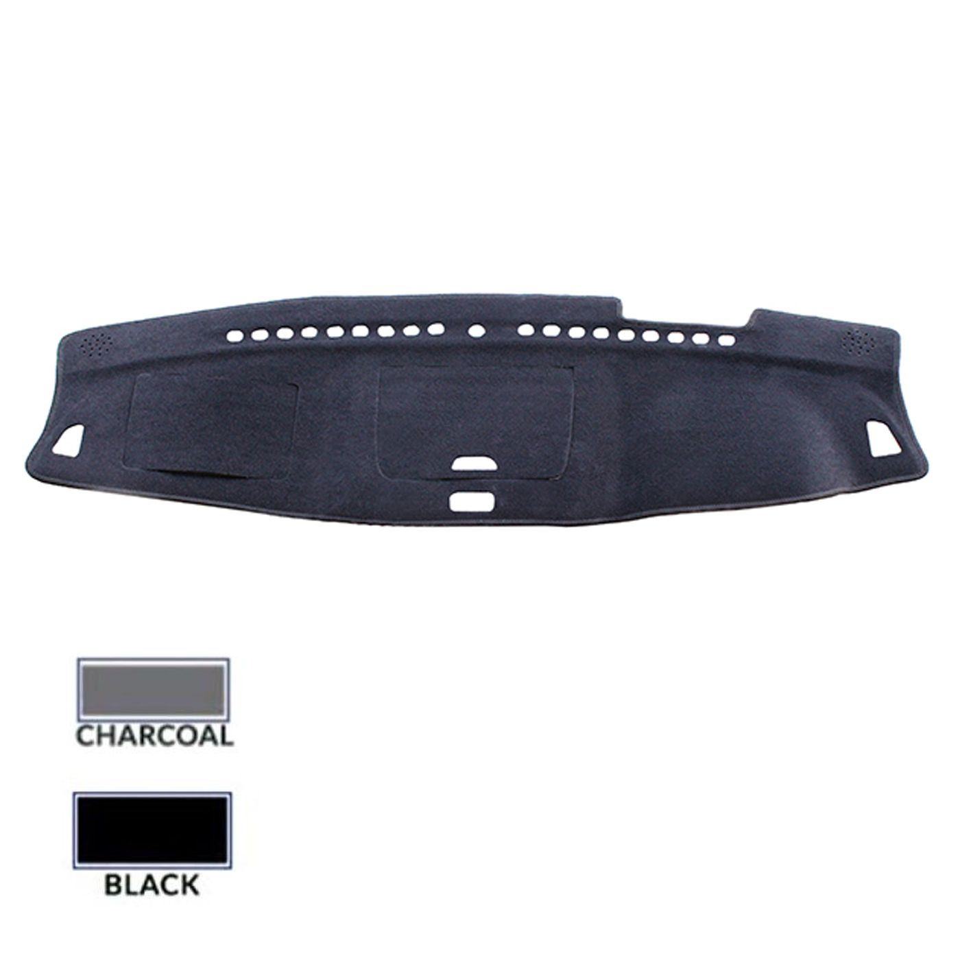 DASH MAT FOR ISUZU D-MAX RG  2020-ON (WITH CENTRAL POP UP COMPARTMENT ON DASH)