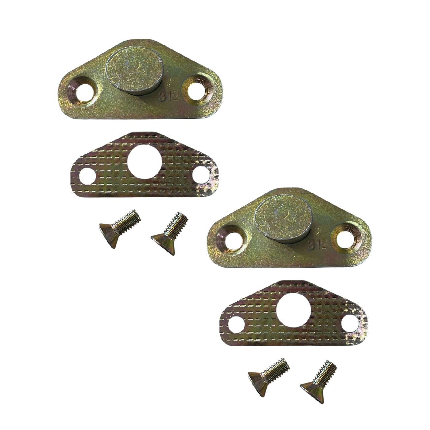 Door Latch Striker Plate Kit Pair for FORD XR XT XW XY XA XB GT GS