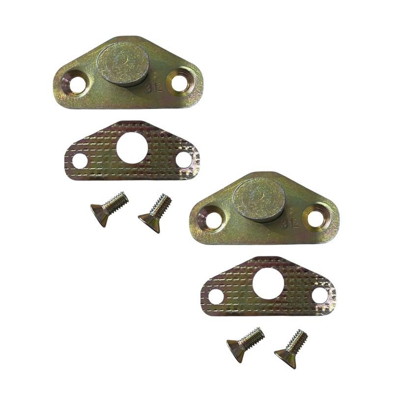 Door Latch Striker Plate Kit Pair for FORD XR XT XW XY XA XB GT GS