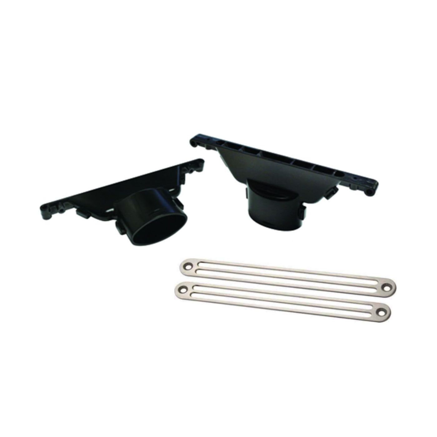 Vintage Air - Universal Defrost Ducts & Defrost Duct Trim Pair Machined Aluminum Grills