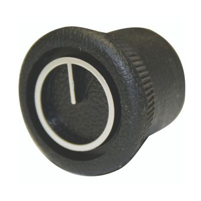 Vintage Air Round Standard Knob w/ Set Screw for Rotary Heater Potentiometer Vintage Air Round Standard Knob w/ Set Screw for Rotary Heater Potentiometer