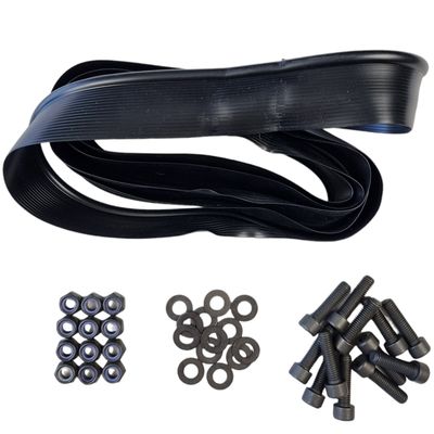 Bonnet Cowl/Scoop Rubber Seal Kit With No Rust Black Bolts For Torana LH LX UC A9X Bonnet Cowl/Scoop Rubber Seal Kit With No Rust Black Bolts For Torana LH LX UC A9X