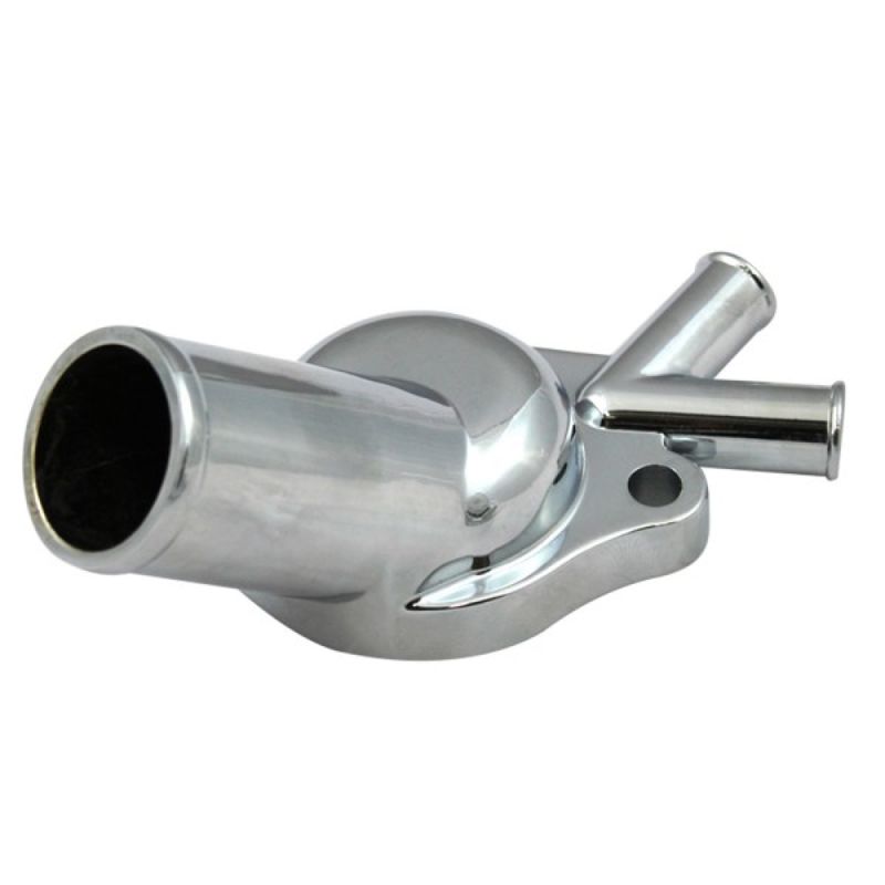 Thermostat Housing Water Neck for HOLDEN 253, 308, 355 V8 DUAL OUTLET - CHROMED ALLOY "O" RINGED WITH BOLTS