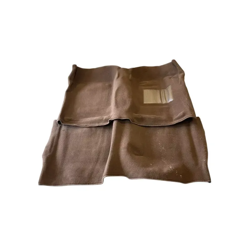 FRONT & REAR CARPET TOYOTA HILUX YN55 SINGLE CAB 85-88 CHOCOLATE BROWN PLUSH