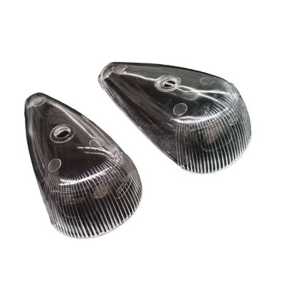 Front Indicator Lenses Clear (PAIR) For VW VOLKSWAGEN BEETLE 1968-1974