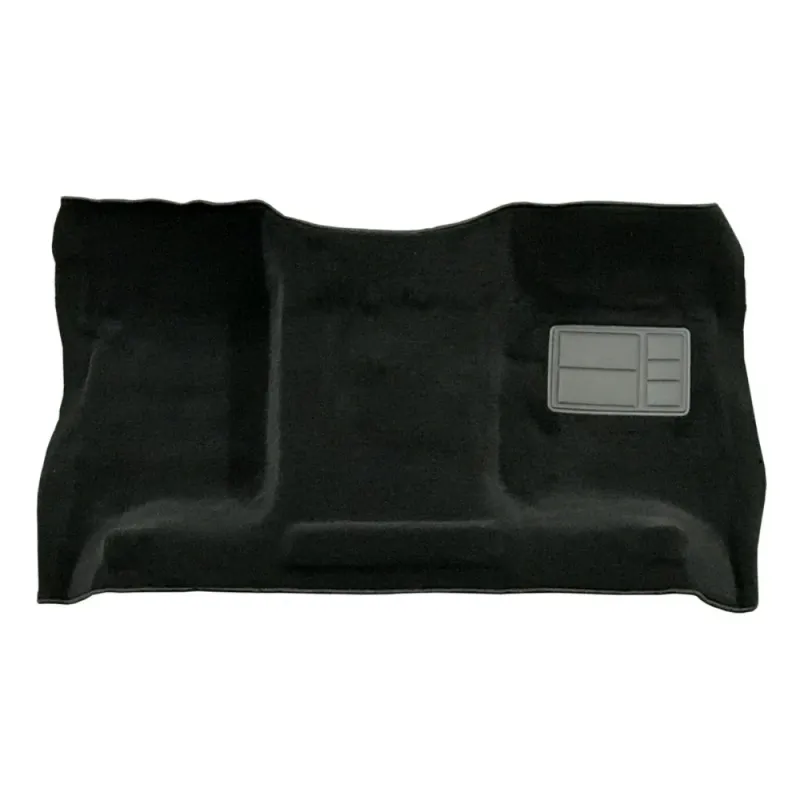 Front Carpet for Toyota Landcruiser HJ45 in Black Plush