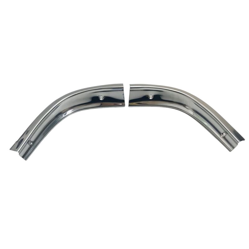 Rear Window Upper Corner Chrome Moulds Pair for FORD XW XY FAIRMONT GT
