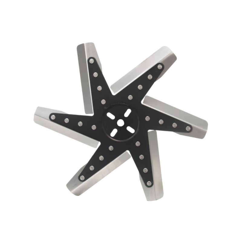 Derale High Performance 15 inch Stainless Steel 6 Blade Fan