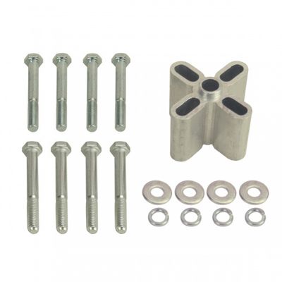 Engine Fan Spacer 2 Engine Fan Spacer 2" Thick (Female 5/8" Pilot) Aluminium Kit Derale 31520