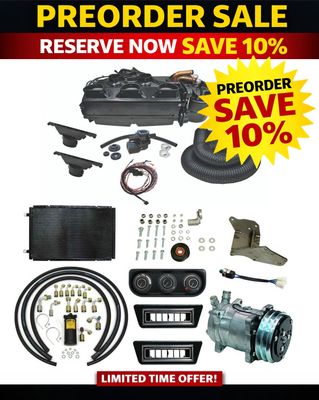 FORD F100 56-87 MODELS VINTAGE AIR HEAT/COOL/DEFROST A/C SYSTEM COMPLETE FORD F100 56-87 MODELS VINTAGE AIR HEAT/COOL/DEFROST A/C SYSTEM COMPLETE