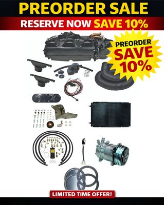 FORD FALCON (XR XT XW XY) FAIRLANE (ZA ZB ZC ZD) VINTAGE AIR HEAT/COOL/DEFROST A/C SYSTEM COMPLETE