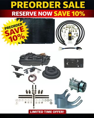 HOLDEN TORANA LH-LX VINTAGE AIR HEAT/COOL/DEFROST A/C SYSTEM COMPLETE