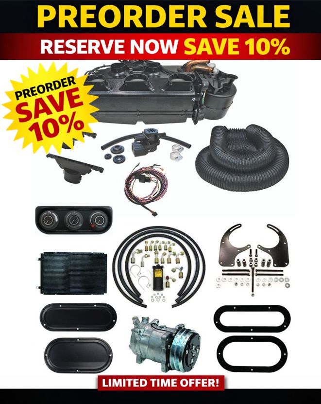 HOLDEN HK-HT-HG VINTAGE AIR HEAT/COOL/DEFROST A/C SYSTEM COMPLETE