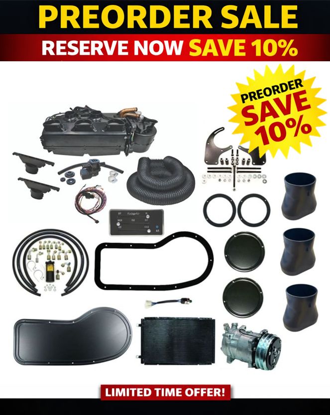 HOLDEN HQ-WB VINTAGE AIR HEAT/COOL/DEFROST A/C SYSTEM COMPLETE (HQ HJ HX HZ WB)