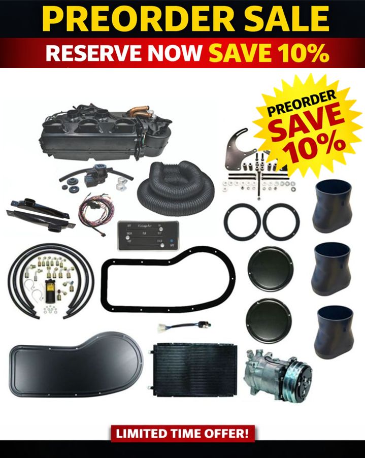 HOLDEN HQ-WB VINTAGE AIR HEAT/COOL/DEFROST A/C SYSTEM COMPLETE (HQ HJ HX HZ WB)