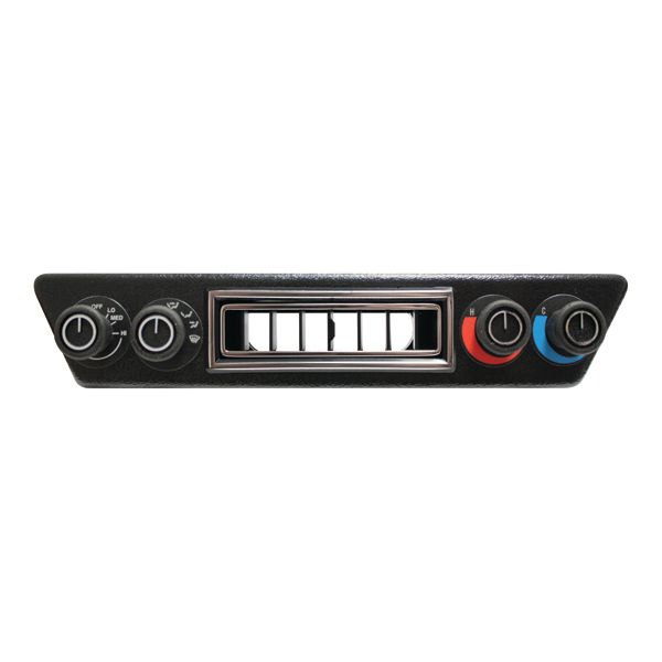 Vintage Air - Rotary Pod Gen II 4-Knob Base Under-Dash Control Panel with Louver Vintage Air - Rotary Pod Gen II 4-Knob Base Under-Dash Control Panel with Louver