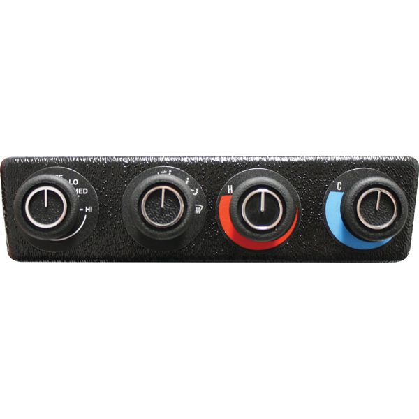 Vintage Air - Rotary Pod Gen II 4-Knob Base Under-Dash Control Panel Vintage Air - Rotary Pod Gen II 4-Knob Base Under-Dash Control Panel
