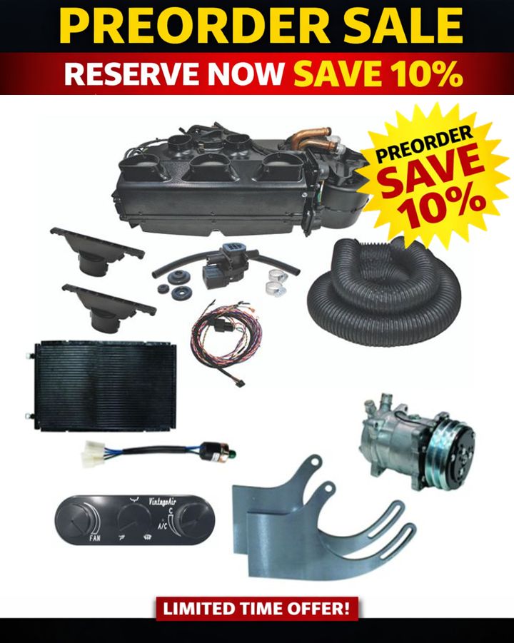 HOLDEN TORANA LC-LJ VINTAGE AIR HEAT/COOL/DEFROST A/C SYSTEM COMPLETE