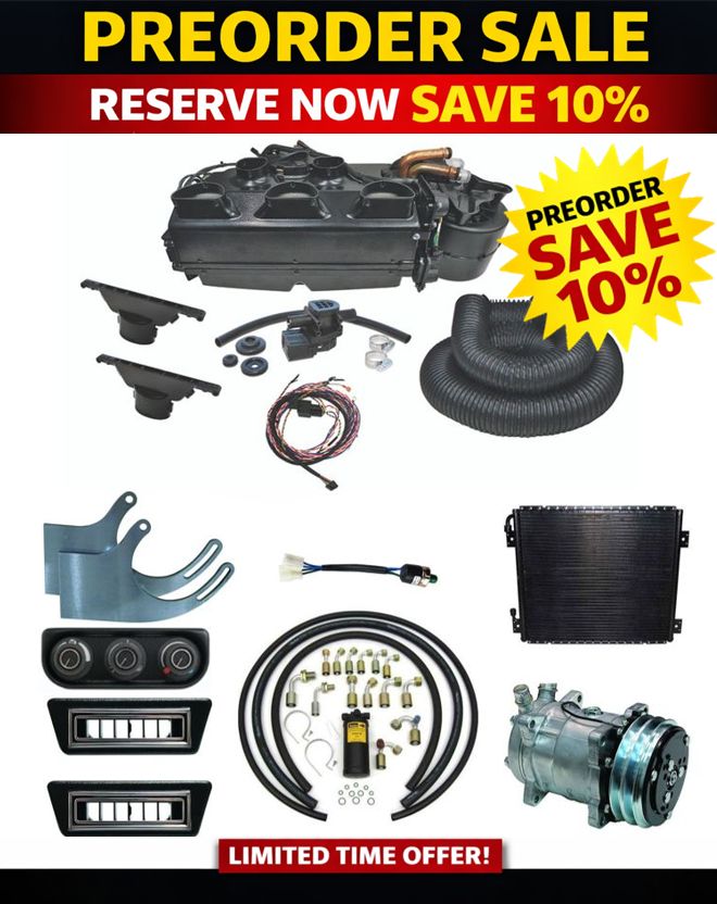 CHRYSLER VALIANT R&S AP5 AP6 VC VINTAGE AIR HEAT/COOL/DEFROST A/C SYSTEM COMPLETE