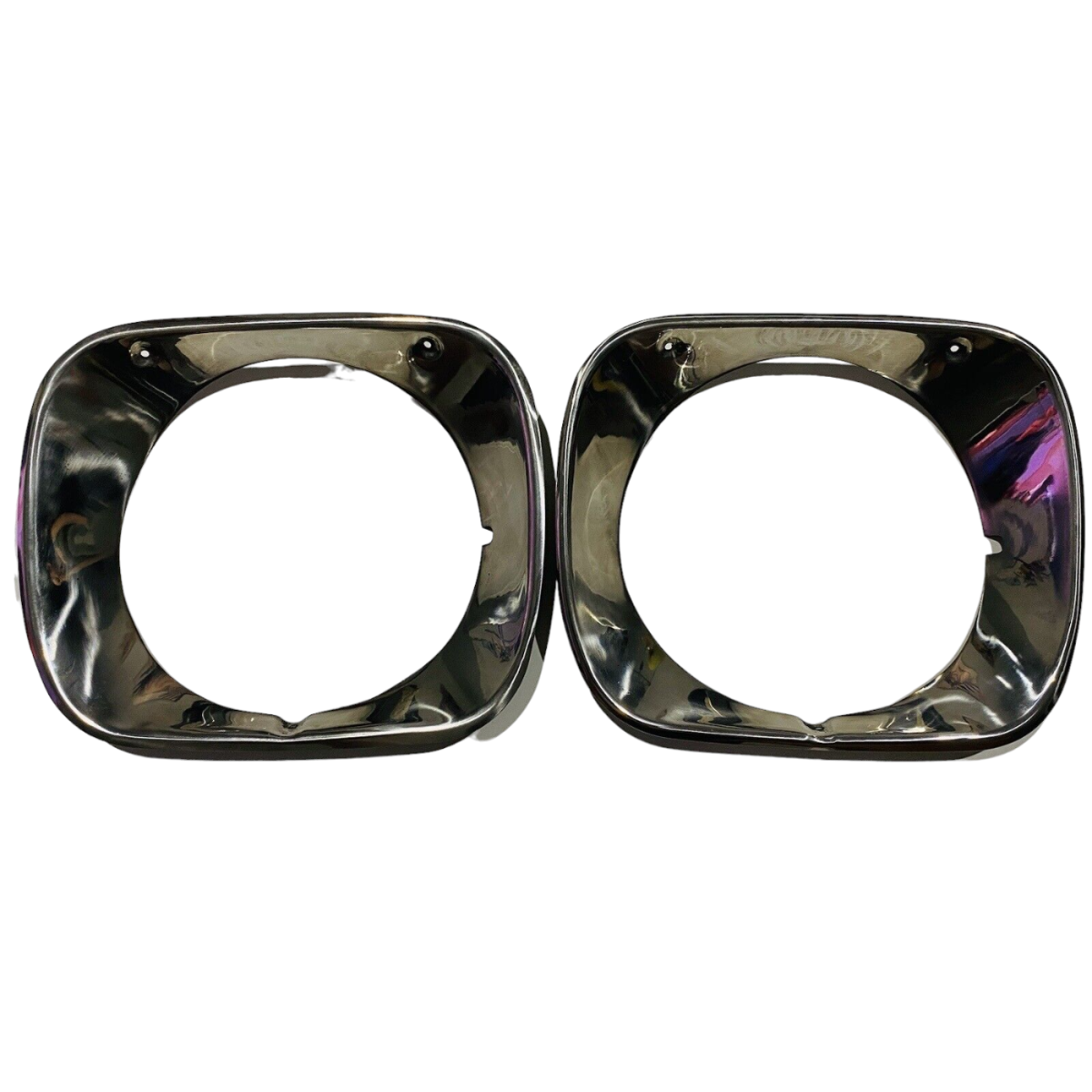 Stainless Steel Silver Headlight Surrounds for HOLDEN HQ GTS MONARO COUPE 308