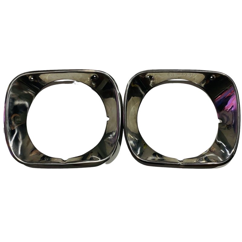 Stainless Steel Silver Headlight Surrounds for HOLDEN HQ GTS MONARO COUPE 308