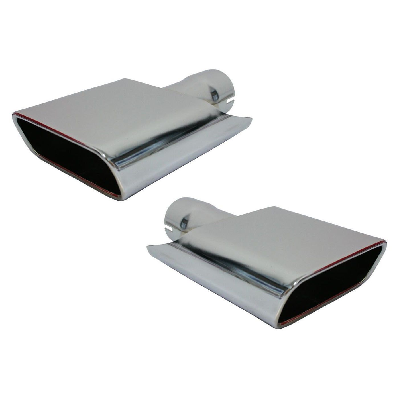 Square Chrome Exhaust Tips for FORD XA XB GT
